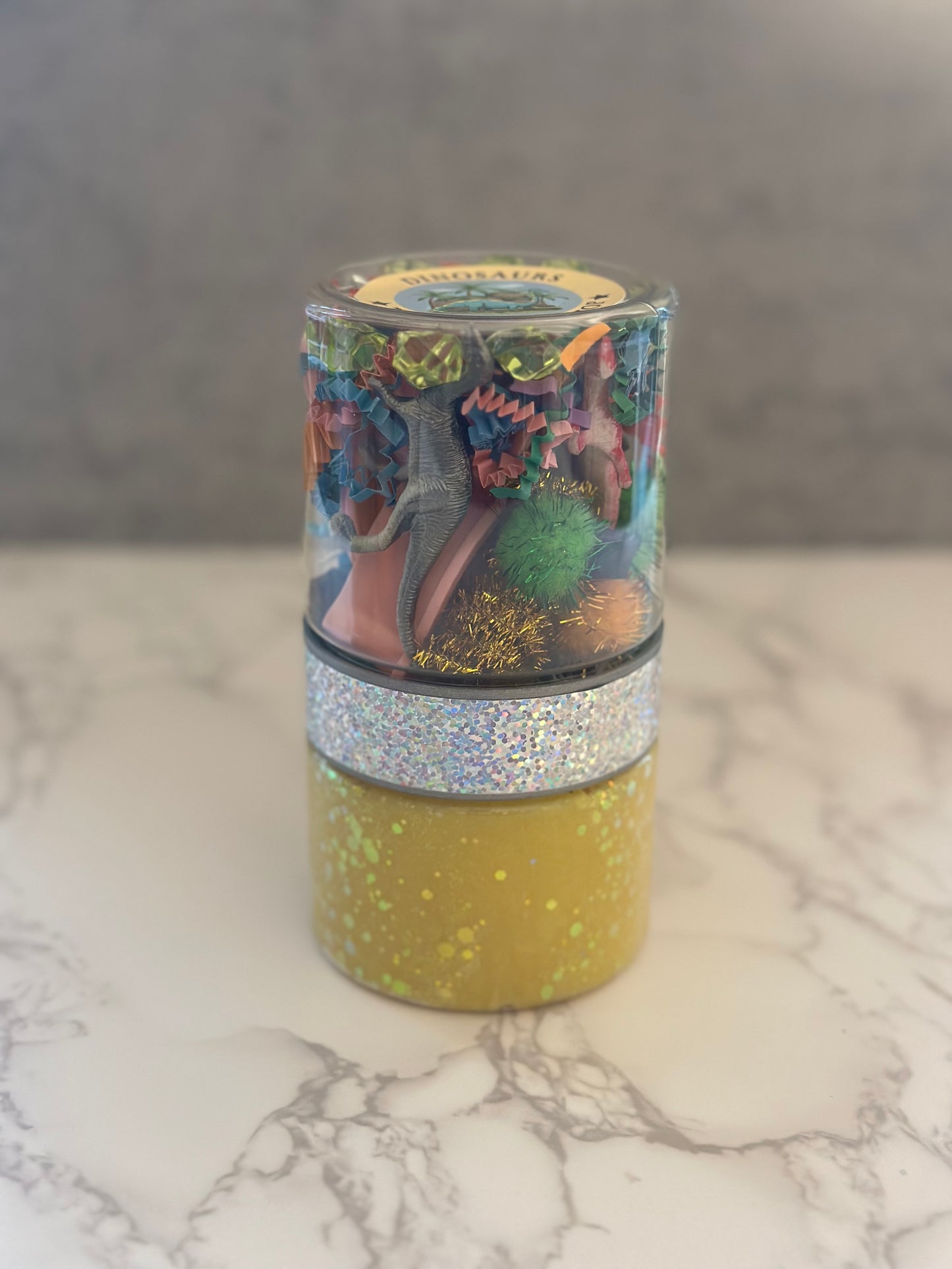 Playdough Jar-Dinosaurs