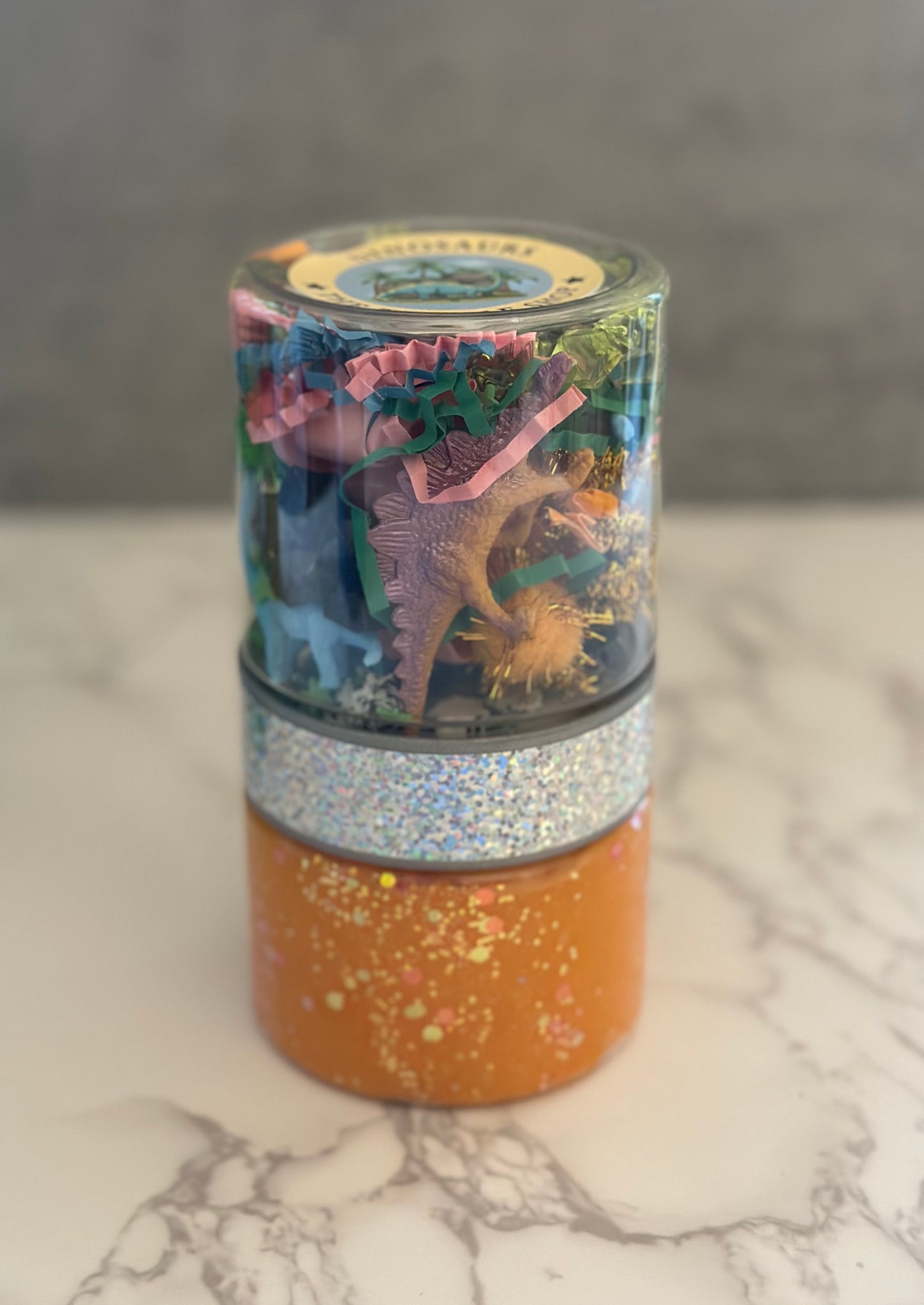 Playdough Jar-Dinosaurs