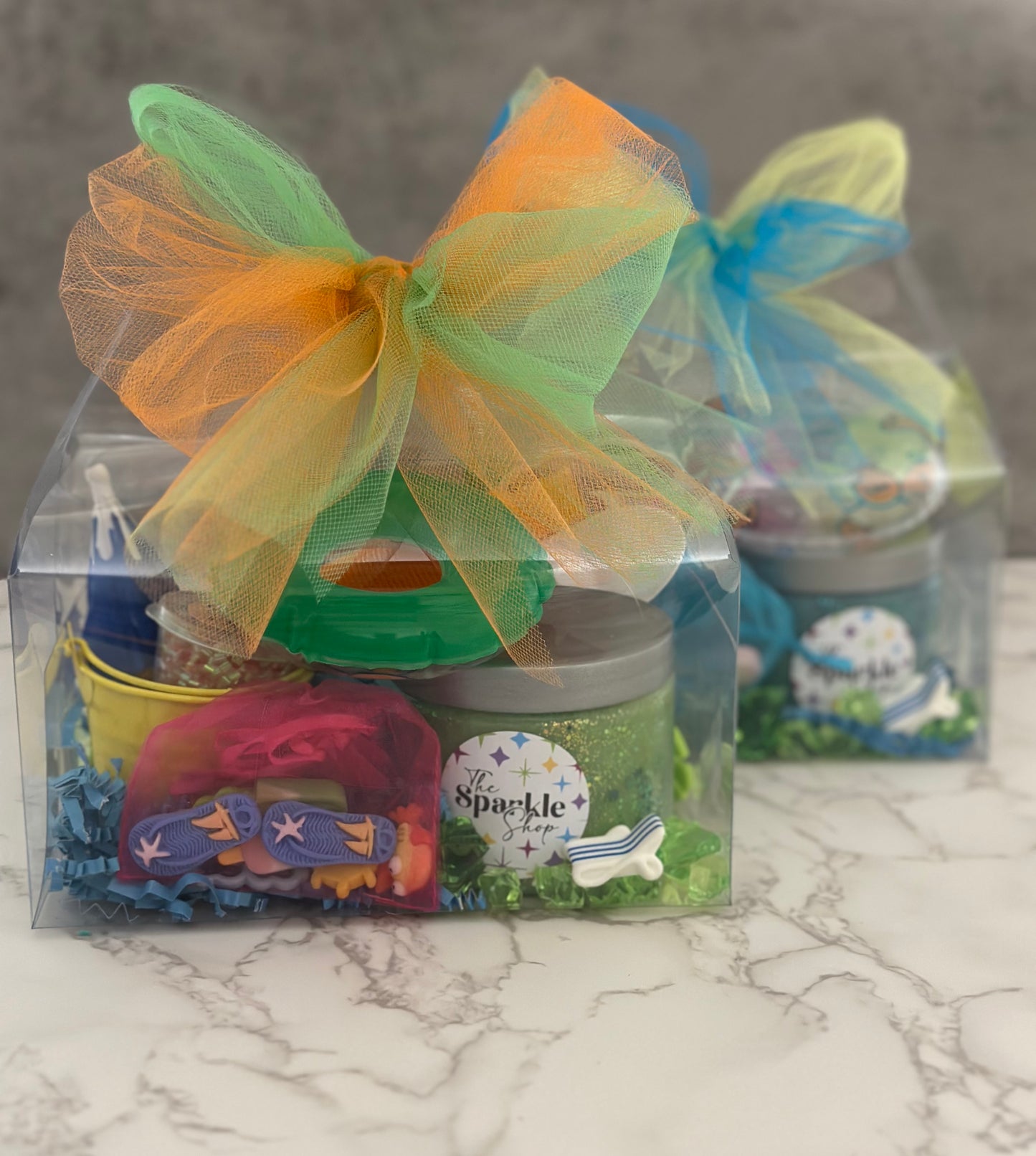 FAVORS-8oz Gable Box (Pool Party)