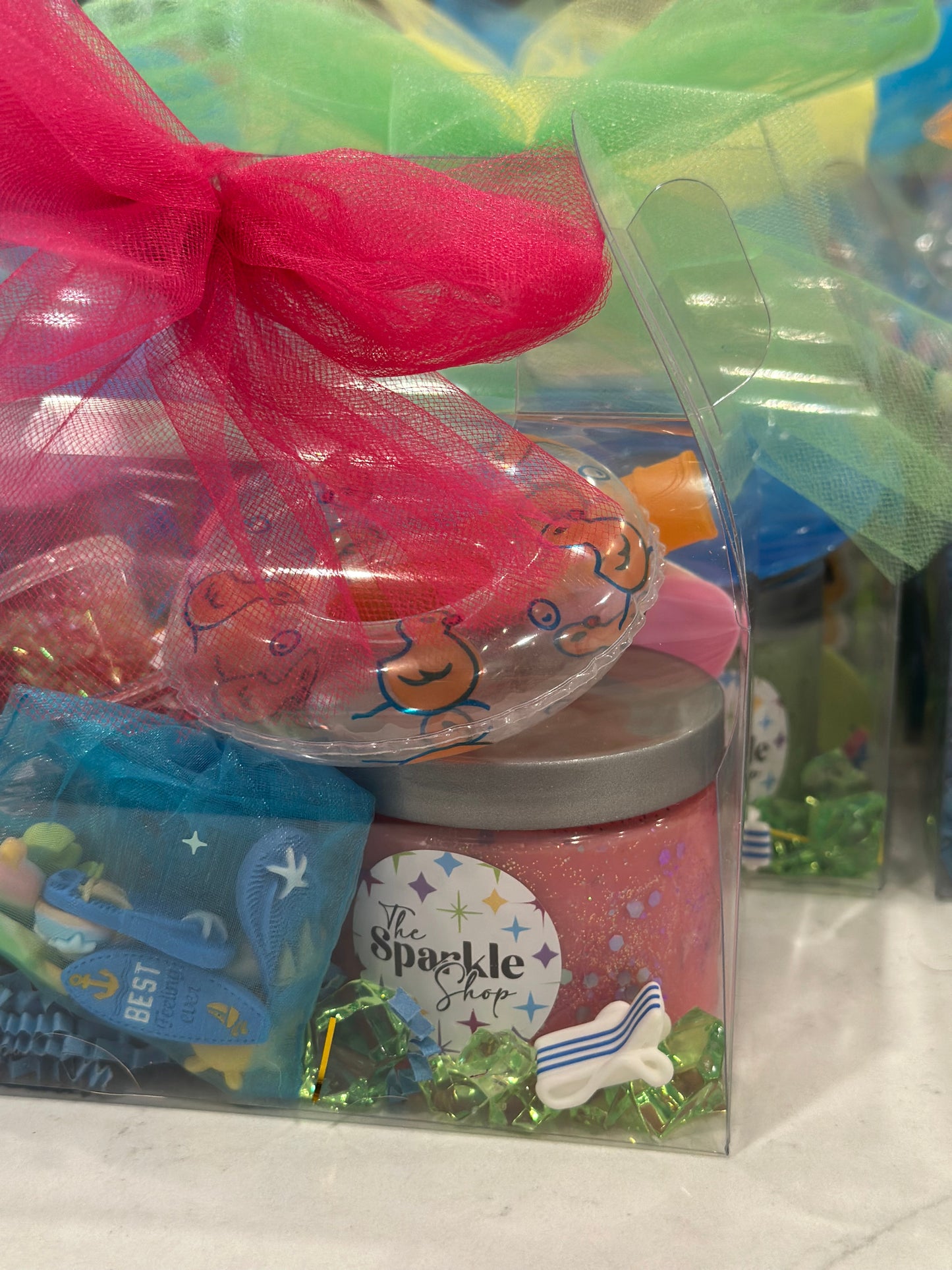FAVORS-8oz Gable Box (Pool Party)