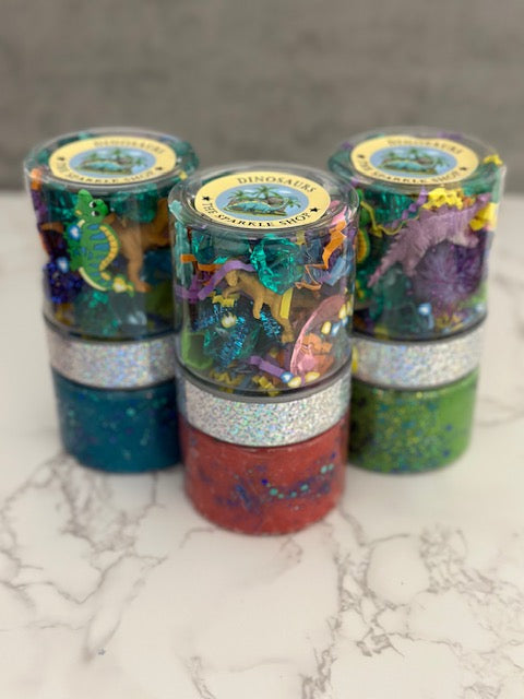 Playdough Jar-Dinosaurs